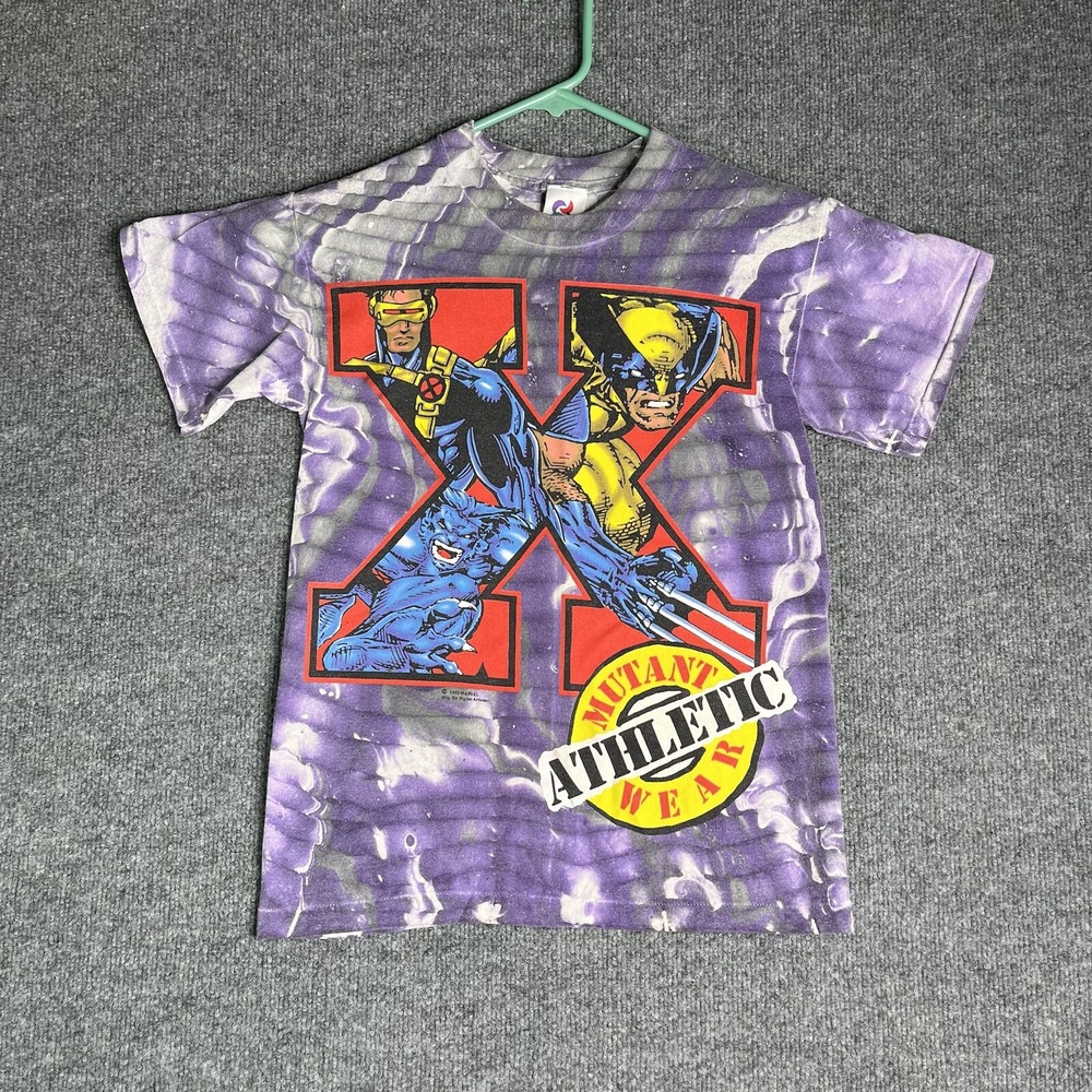 Vintage Marvel Comics X-men‎ T-shirt XS Signal Artwear 1993 Single Stitch USA